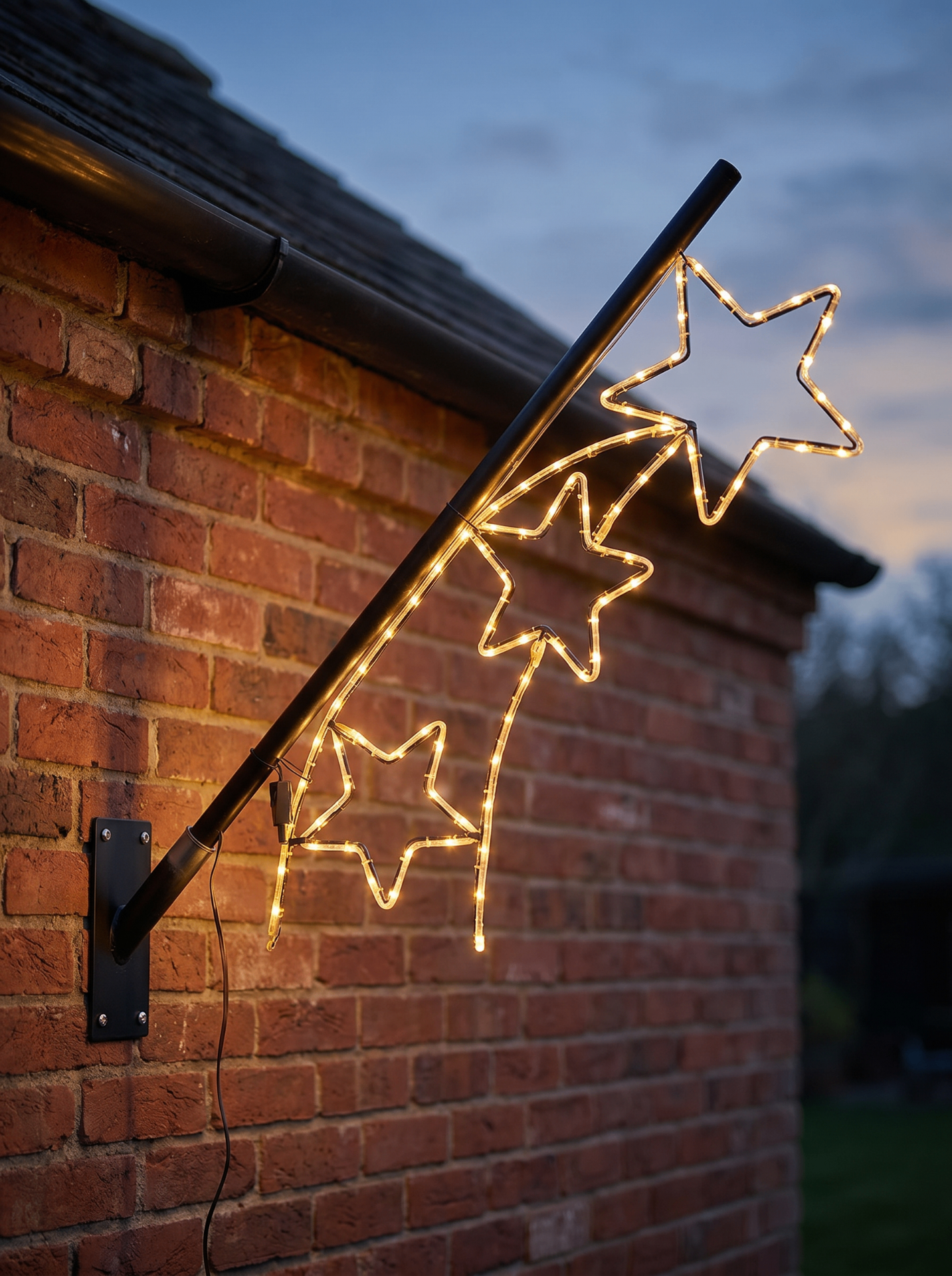 Falling Stars — Twinkle Pole design